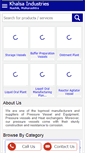 Mobile Screenshot of khalsaindustries.com